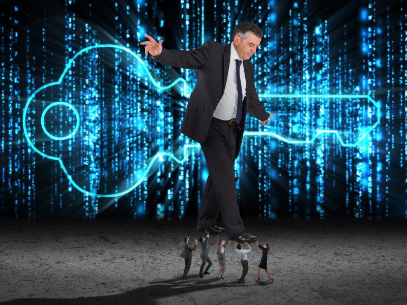 business-people-supporting-boss-against-blue-glowing-key-graphic_1134-77822
