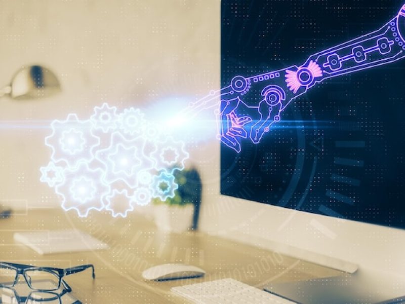 double-exposure-desktop-computer-technology-theme-hologram-concept-software-development_700248-73679